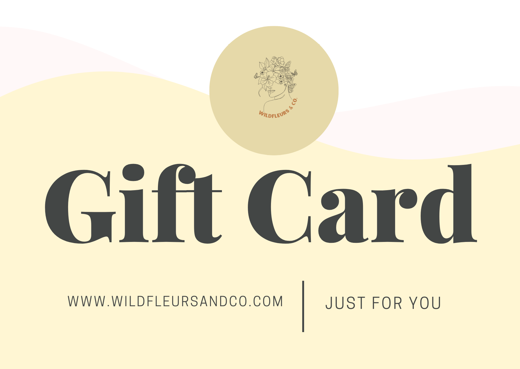 WILDFLEURS & CO Gift Card